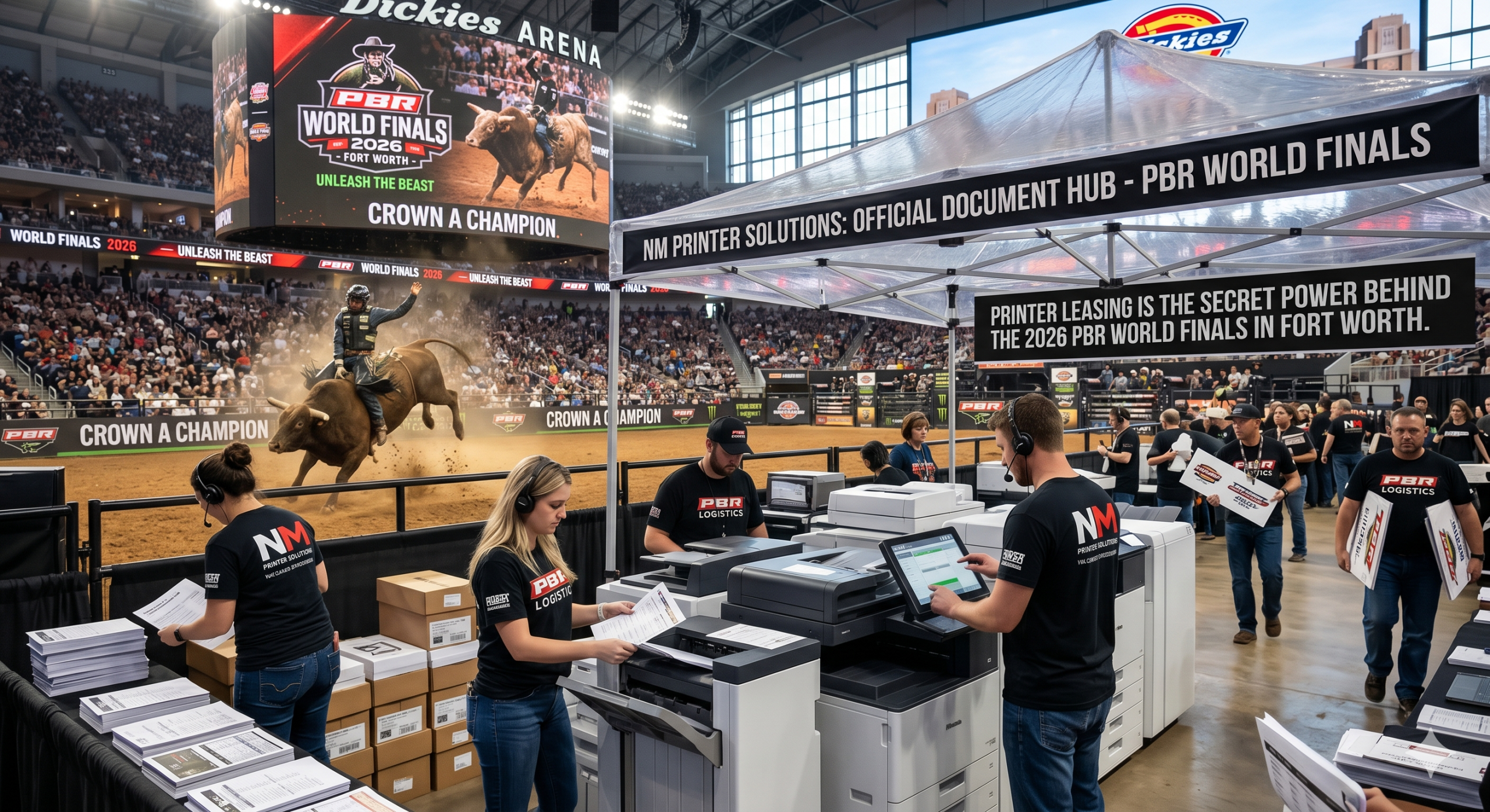 You are currently viewing Bucking the Status Quo: Why Printer Leasing is the Secret Power Behind the 2026 PBR World Finals in Fort Worth