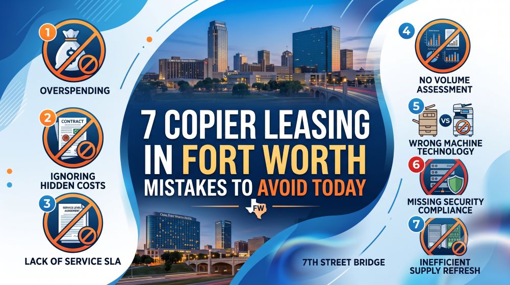 You are currently viewing 7 Copier Leasing in Fort Worth Mistakes to Avoid Today